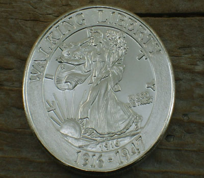 .999 Fine Silver 1-Ounce Coin - Walking Liberty